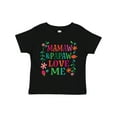 thumbnail image 1 of Inktastic Mamaw and Papaw Love Me Girls Toddler T-Shirt, 1 of 5