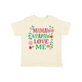 thumbnail image 1 of Inktastic Mamaw and Papaw Love Me Girls Toddler T-Shirt, 1 of 5
