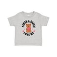 thumbnail image 1 of Inktastic Mamaw and Papaw Love Me Grandchild Bear Girls Baby T-Shirt, 1 of 5