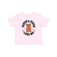 thumbnail image 1 of Inktastic Mamaw and Papaw Love Me Grandchild Bear Girls Baby T-Shirt, 1 of 5