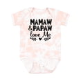 thumbnail image 1 of Inktastic Mamaw and Papaw Love Me Grandchild Boys or Girls Baby Bodysuit, 1 of 5