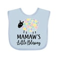 thumbnail image 1 of Inktastic Mamaw for Grandchild Girls Girls Baby Bib, 1 of 4