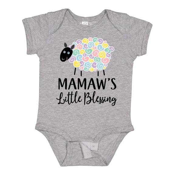 Inktastic Mamaw for Grandchild Girls Girls Baby Bodysuit