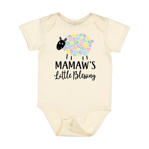 Inktastic Mamaw for Grandchild Girls Girls Baby Bodysuit