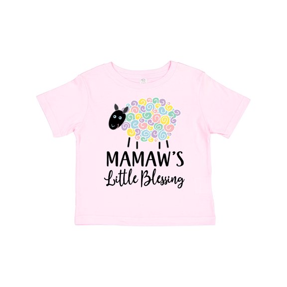 Inktastic Mamaw for Grandchild Girls Girls Toddler T-Shirt