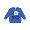 thumbnail image 1 of Inktastic Mamaw for Grandchild Girls Toddler Sweatshirt, 1 of 4