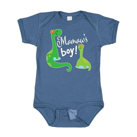 Inktastic Mamaws Boy Grandson Gift Dinosaur Boys Baby Bodysuit