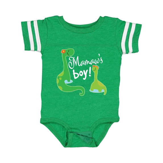 Inktastic Mamaws Boy Grandson Gift Dinosaur Boys Baby Bodysuit
