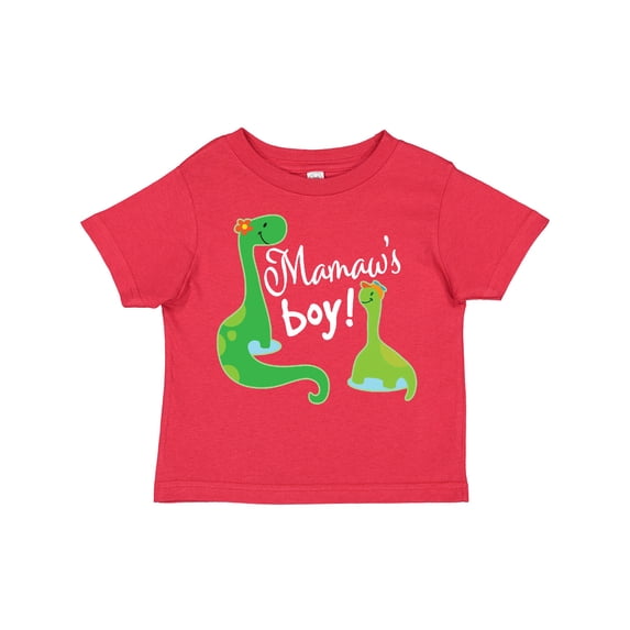 Inktastic Mamaws Boy Grandson Dinosaur Boys Toddler T-Shirt