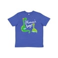 thumbnail image 1 of Inktastic Mamaws Boy Grandson Gift Dinosaur Youth T-Shirt, 1 of 5