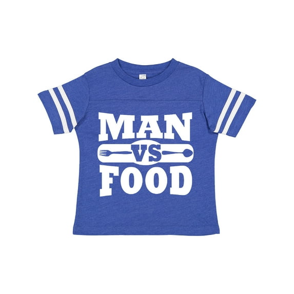 Inktastic Man Vs Food Boys or Girls Toddler T-Shirt