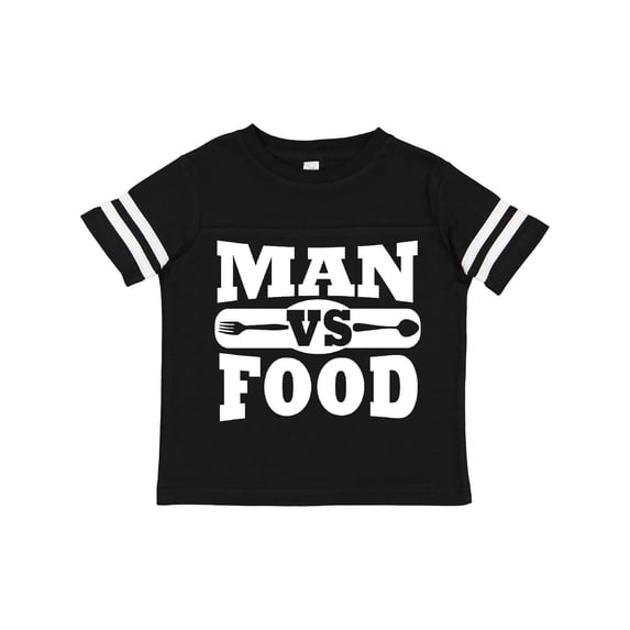 Inktastic Man Vs Food Boys or Girls Toddler T-Shirt