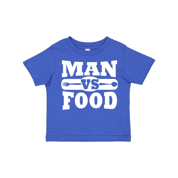 Inktastic Man Vs Food Boys or Girls Toddler T-Shirt