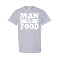 thumbnail image 1 of Inktastic Man Vs Food T-Shirt, 1 of 5