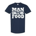 thumbnail image 1 of Inktastic Man Vs Food T-Shirt, 1 of 5