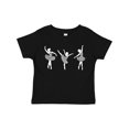 thumbnail image 1 of Inktastic Mandala Ballet Dancers Boys or Girls Toddler T-Shirt, 1 of 5