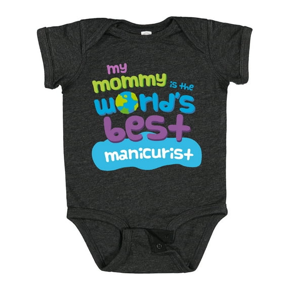 Inktastic Manicurist Mom Nail Artist Boys or Girls Baby Bodysuit