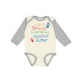 thumbnail image 1 of Inktastic Marathon Runner Future Boys or Girls Long Sleeve Baby Bodysuit, 1 of 5