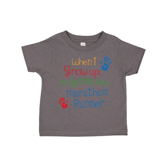 Inktastic Marathon Runner Future Boys or Girls Toddler T-Shirt