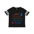 thumbnail image 1 of Inktastic Marathon Runner Future Boys or Girls Toddler T-Shirt, 1 of 5