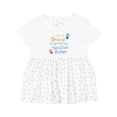 thumbnail image 1 of Inktastic Marathon Runner Future Girls Baby Dress, 1 of 5