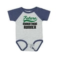 thumbnail image 1 of Inktastic Marathon Runner Childs Boys Baby Bodysuit, 1 of 5
