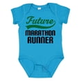 thumbnail image 1 of Inktastic Marathon Runner Childs Boys Baby Bodysuit, 1 of 5