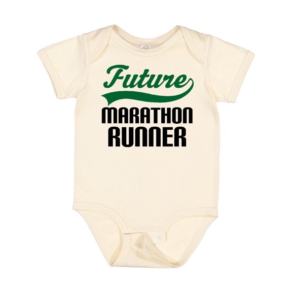 Inktastic Marathon Runner Childs Boys Baby Bodysuit