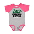 thumbnail image 1 of Inktastic Marathon Runner Childs Boys Baby Bodysuit, 1 of 5