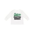 thumbnail image 1 of Inktastic Marathon Runner Gift Childs Boys Long Sleeve Toddler T-Shirt, 1 of 5