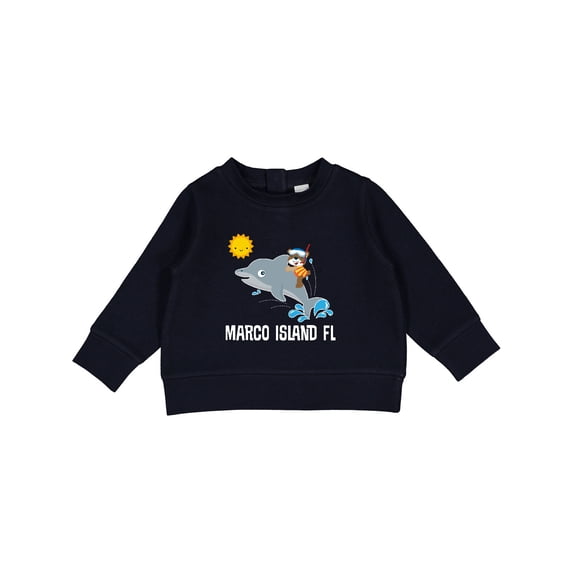 Inktastic Marco Island Florida Vacation Baby Sweatshirt
