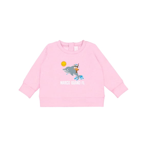 Inktastic Marco Island Florida Vacation Baby Sweatshirt