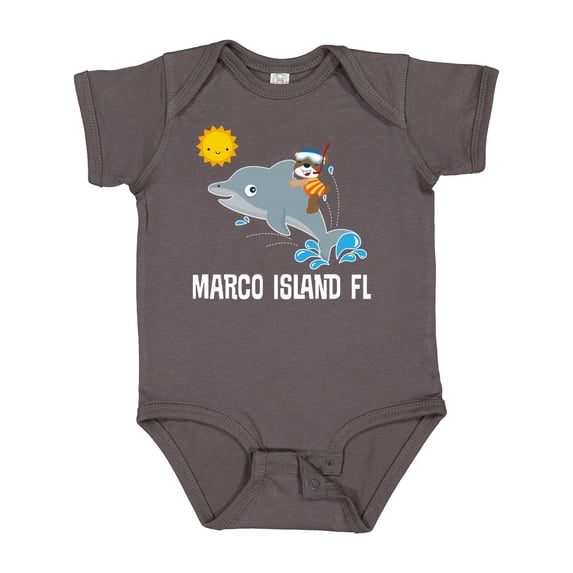 Inktastic Marco Island Florida Vacation Boys or Girls Baby Bodysuit