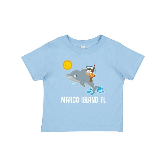 Inktastic Marco Island Florida Vacation Boys or Girls Baby T-Shirt