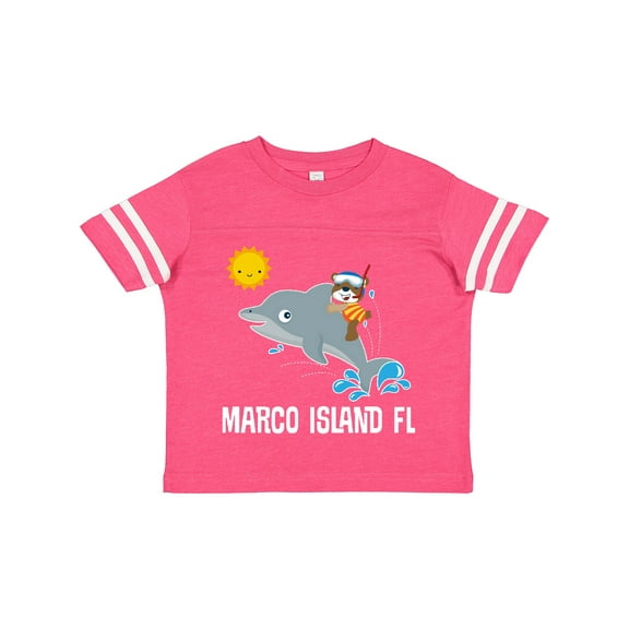 Inktastic Marco Island Florida Vacation Boys or Girls Toddler T-Shirt
