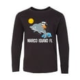 thumbnail image 1 of Inktastic Marco Island Florida Vacation Long Sleeve Youth T-Shirt, 1 of 5