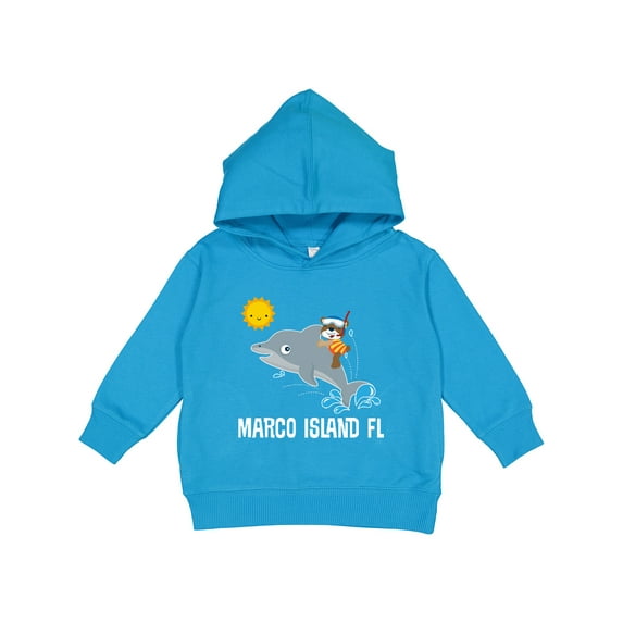 Inktastic Marco Island Florida Vacation Toddler Hoodie