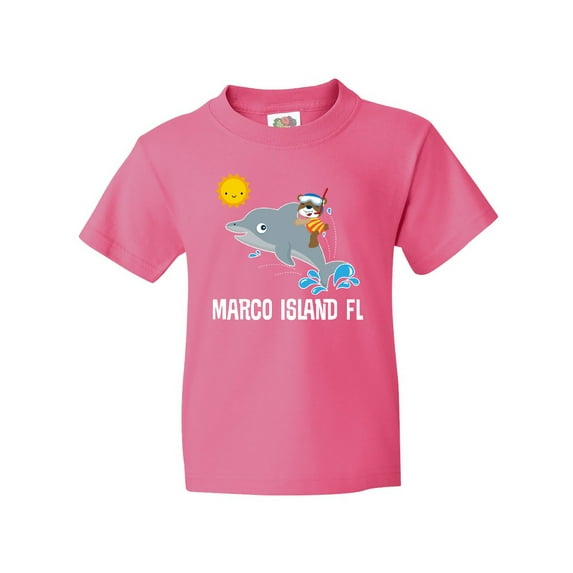Inktastic Marco Island Florida Vacation Youth T-Shirt