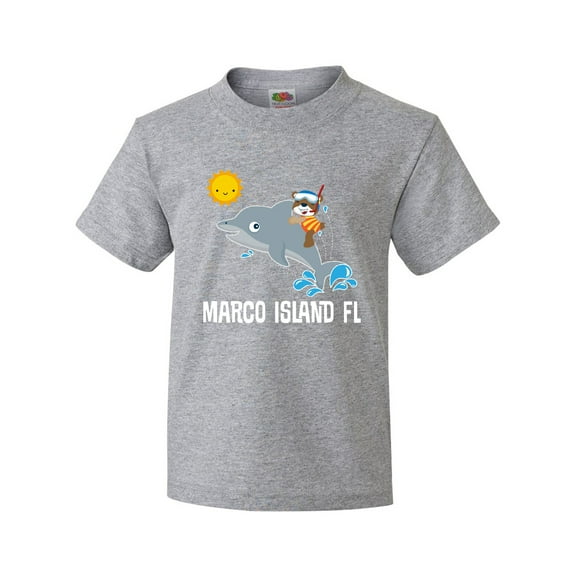 Inktastic Marco Island Florida Vacation Youth T-Shirt