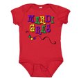 thumbnail image 1 of Inktastic Mardi Gras Beads Boys or Girls Baby Bodysuit, 1 of 5