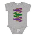thumbnail image 1 of Inktastic Mardi Gras Celebration Funny Crawfish Boys or Girls Baby Bodysuit, 1 of 5