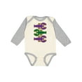 thumbnail image 1 of Inktastic Mardi Gras Celebration Funny Crawfish Boys or Girls Long Sleeve Baby Bodysuit, 1 of 5
