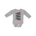thumbnail image 1 of Inktastic Mardi Gras Celebration Funny Crawfish Boys or Girls Long Sleeve Baby Bodysuit, 1 of 5