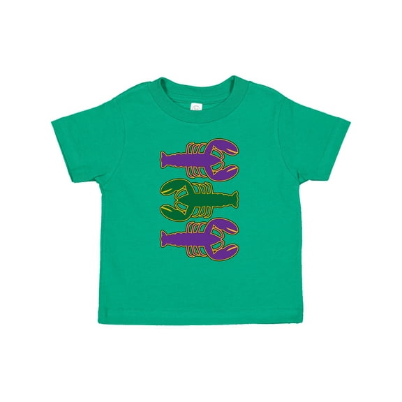 Inktastic Mardi Gras Celebration Funny Crawfish Boys or Girls Toddler T-Shirt