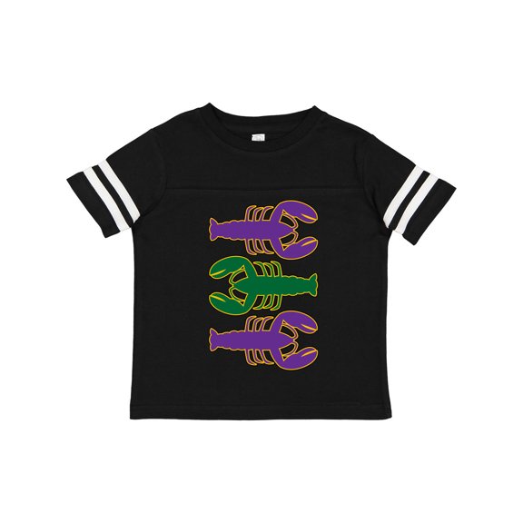 Inktastic Mardi Gras Celebration Funny Crawfish Boys or Girls Toddler T-Shirt