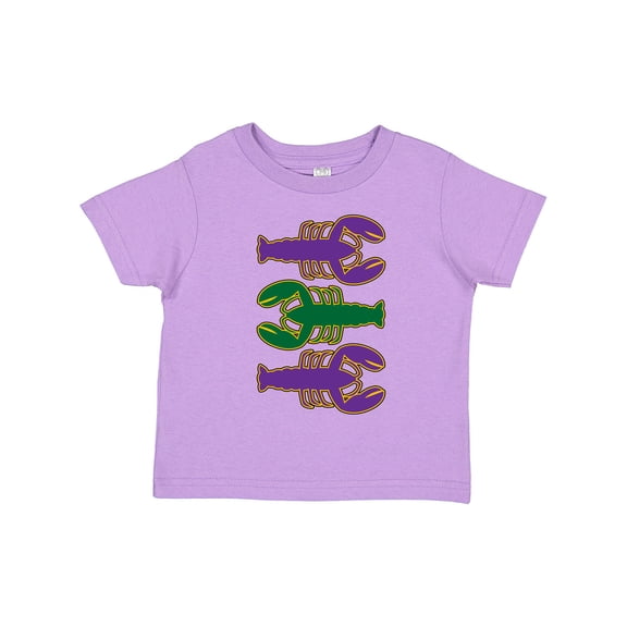 Inktastic Mardi Gras Celebration Funny Crawfish Boys or Girls Toddler T-Shirt