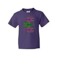 thumbnail image 1 of Inktastic Mardi Gras Celebration Funny Crawfish Youth T-Shirt, 1 of 5