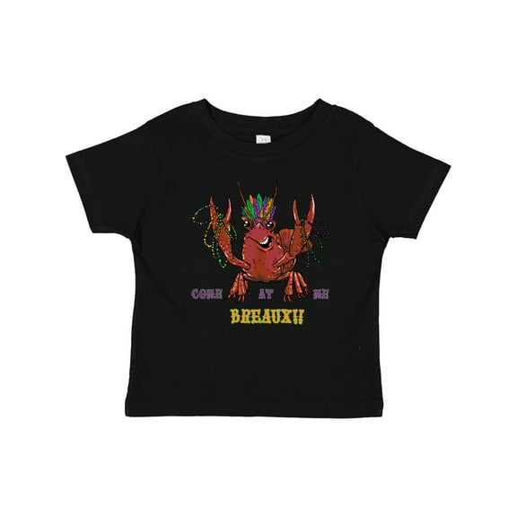 Inktastic Mardi Gras Come at Me Breaux Crayfish Boys or Girls Baby T-Shirt