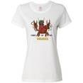 thumbnail image 1 of Inktastic Mardi Gras Come at Me Breaux Crayfish Women's T-Shirt, 1 of 5