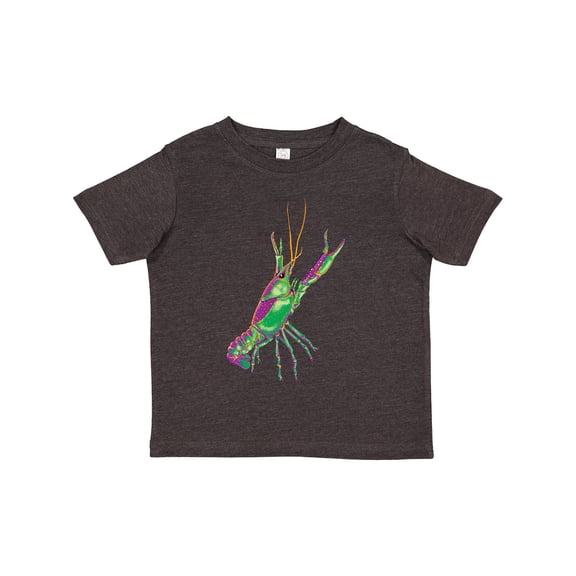 Inktastic Mardi Gras Crayfish Artsy Boys or Girls Toddler T-Shirt